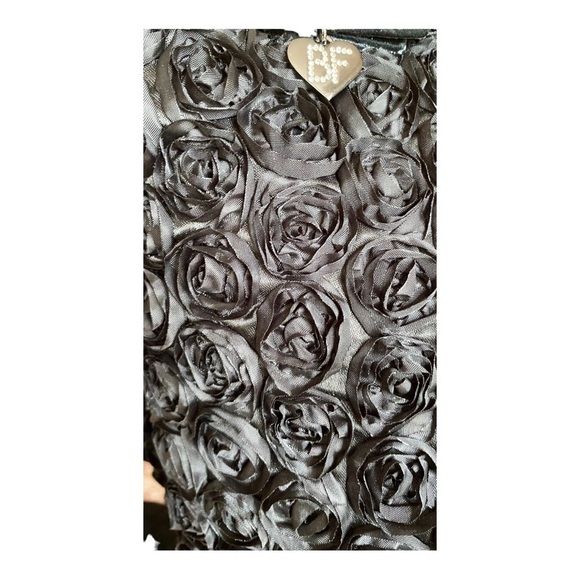 Beverly Feldman Rodeo Rose Black Suede Tall Boots​​​​​ - Picture 6 of 8